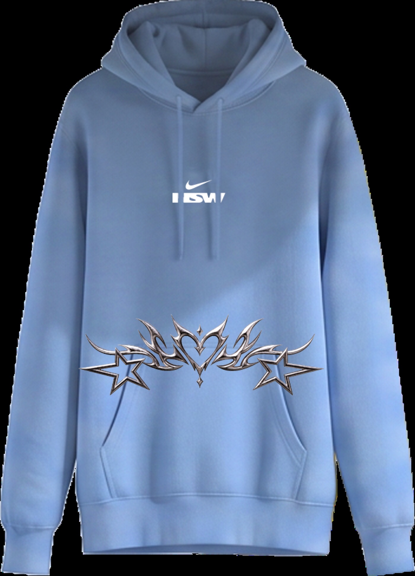 The Sweet and Sour hoodie, front view